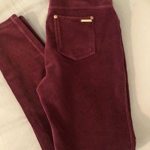 Michael Kors corduroy leggings